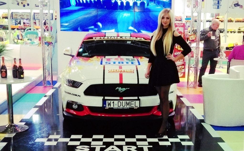 Hostessy na ekspozycje samochodów