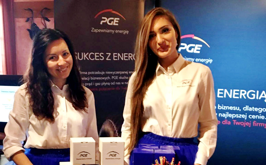 Hostessy na konferencji PGE