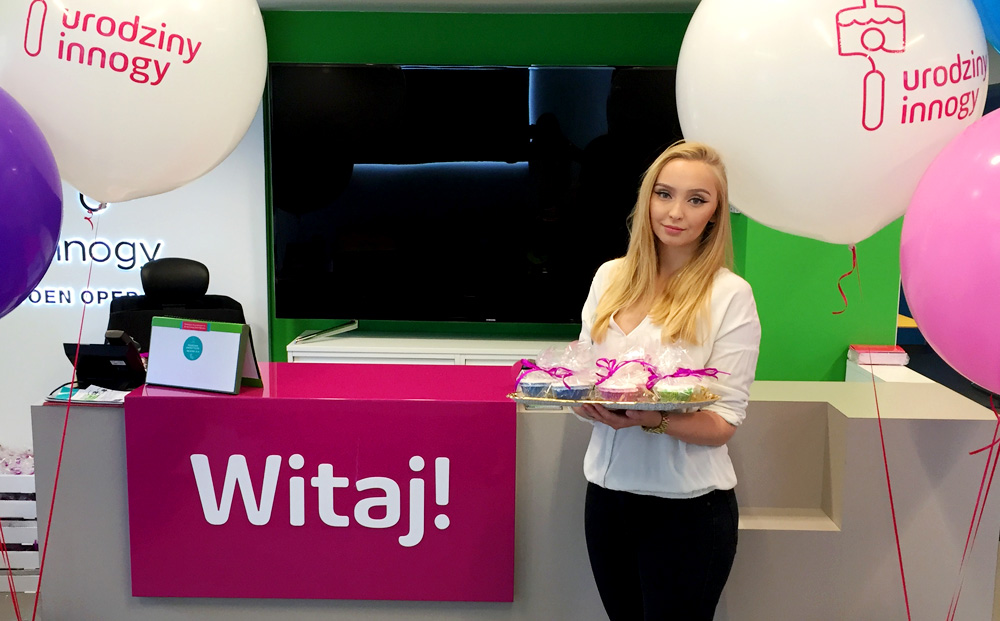 Hostessy podczas eventu Innogy