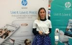 Hostessy na promocji HP