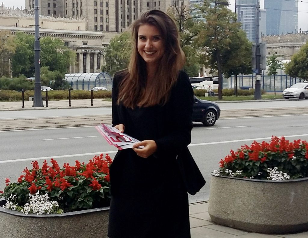 hostessa na targach w Gdynii