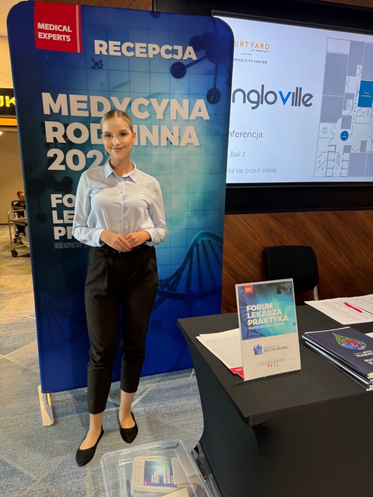 Hostessy na konferencji medycznej w Katowicach
