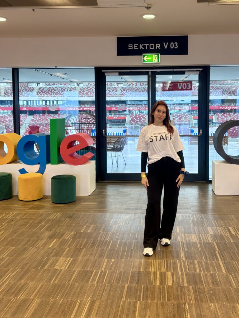 Hostessy DNA na wielkim wydarzeniu Google na Stadionie Narodowym w Warszawie