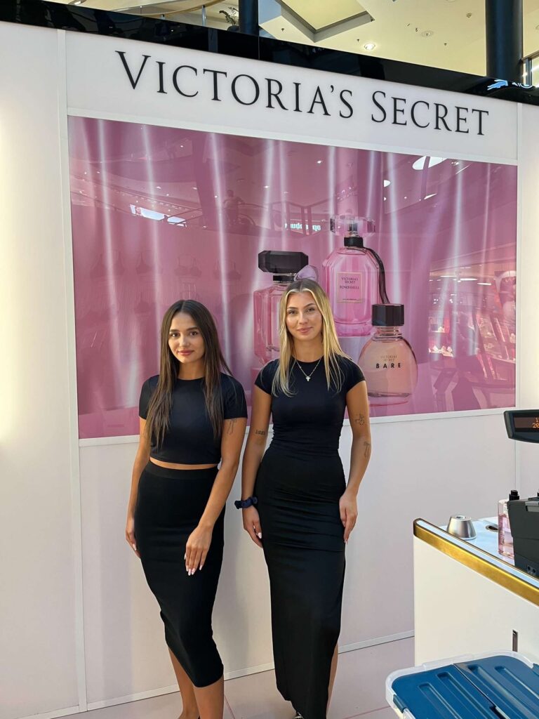 Hostessy DNA dla Victoria Secret popup w Krakowie