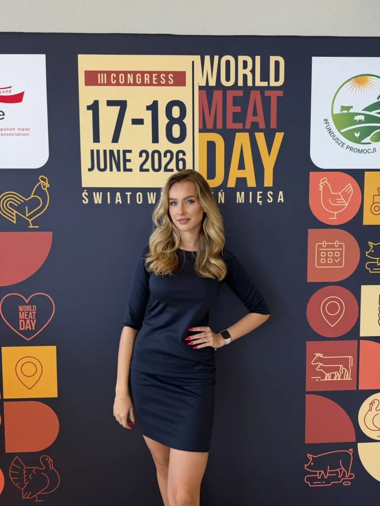 Hostessy agencji DNA na kongresie World Meat Day w Warszawie