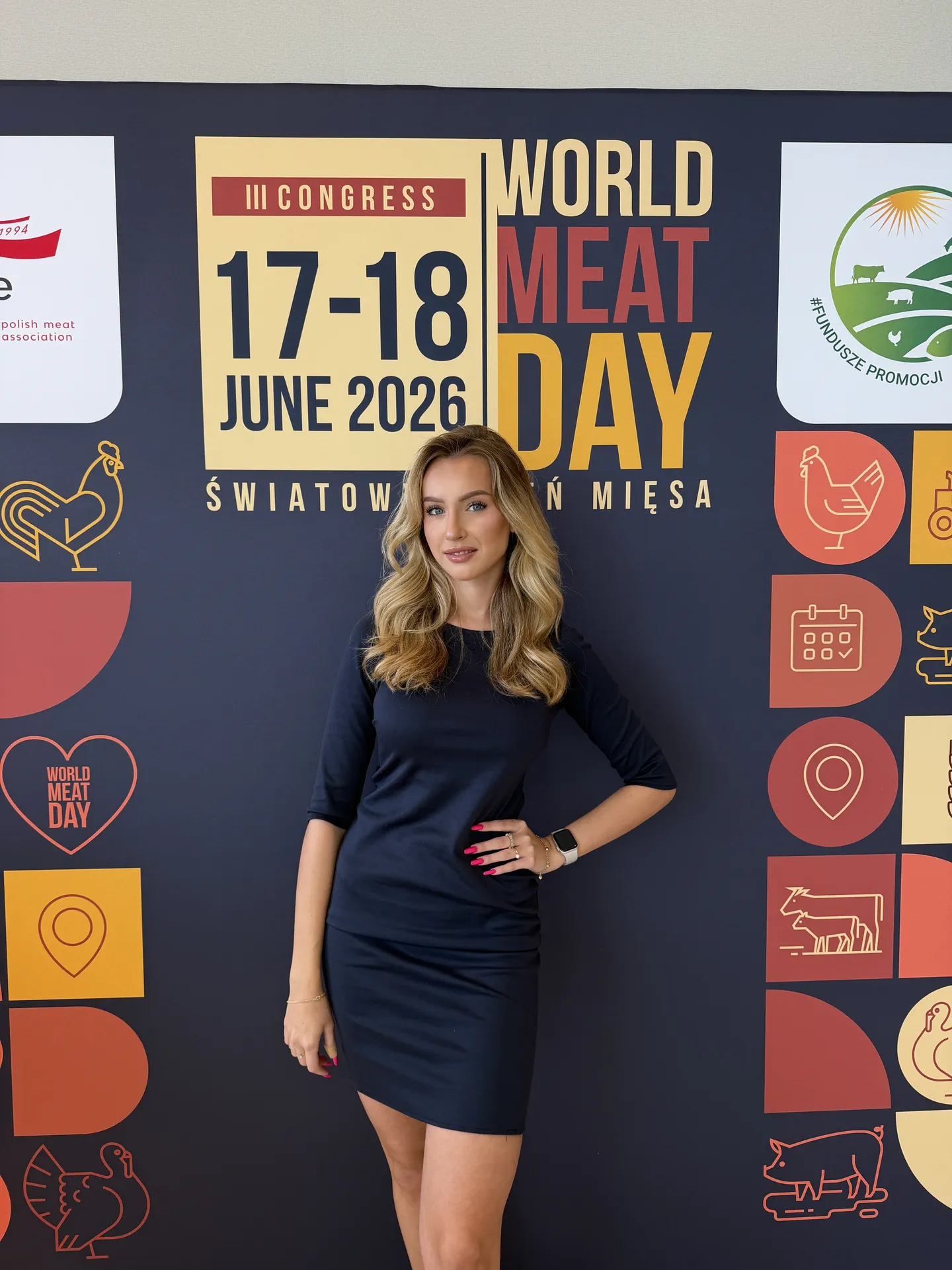 Hostessy agencji DNA na kongresie World Meat Day w Warszawie